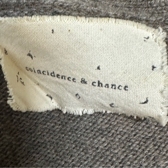 COINCIDENCE & CHANGE WOOL BLEND 4 BUTTON CARDIGAN SZ M - Picture 3 of 8